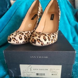 Ann Taylor Perfect Pump, 9, Cheetah